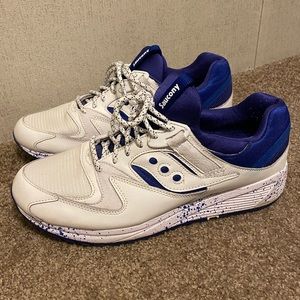 Men’s Blue and White Saucony Sneakers